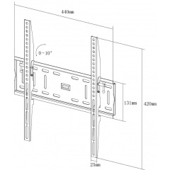 Кронштейн настінний X-Digital STEEL ST315 Black (5988309) Львів