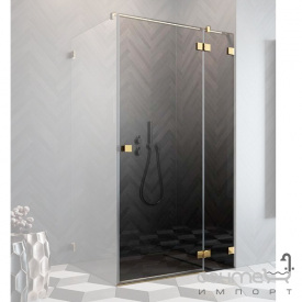 Дверь для душевой кабины Essenza Pro KDJ 100R 10097100-04-01R прозрачное стекло/белая, правосторонняя