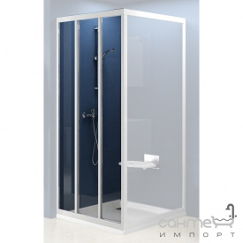 Душові двері Ravak Supernova ASDP3-110 білий/pearl (полістирол) 00VD010211