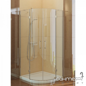 Полукруглая душевая кабина New Trendy MERANA K-0200 перламутр