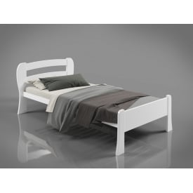 Ліжко Айріс-міні Тенеро 80х200 см біле на ніжках