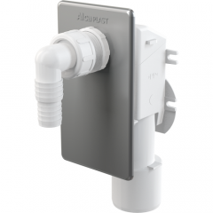 Сифон для стиральной машины Alcaplast 1 1/4" пластик, хром (APS3) Балаклея