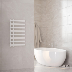 Полотенцесушитель дизайнерский Ideale Aurora 8 80х45 см Белый Киев