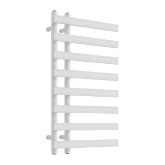 Полотенцесушитель дизайнерский Ideale Aurora 8 80х45 см Белый