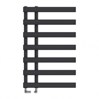 Рушникосушка дизайнерська Ideale Emma 11 7 78 х 50 см Чорний