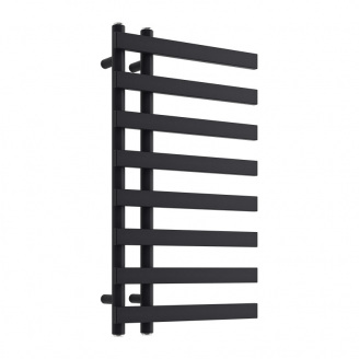 Полотенцесушитель дизайнерский Ideale Aurora 8 80х45 см Черный 67730