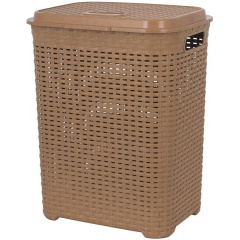 Корзина для белья Violet House 0778 Роттанг CREAM 45 л Коричневый (6931331) Обухов