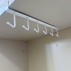 Вішалка металева навісна Stenson 00406 26,5x7 см Білий Київ