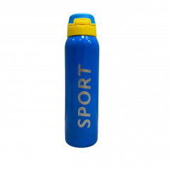 Термос-поїлка з трубочкою Stenson MT-3455 500 мл Sport Blue Черкаси