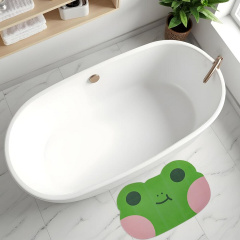 Влагопоглощающий коврик Sticker Wall Жабка 40х60 см Зеленый (SW-00002560) Кропивницкий