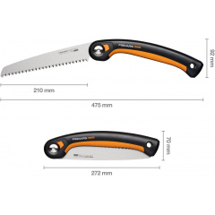 Складная пилка Fiskars Plus SW69 (1067553) Івано-Франківськ
