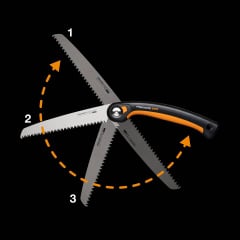 Складная пилка Fiskars Plus SW69 (1067553) Івано-Франківськ