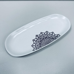 Блюдо керамічне Limited Edition JH8354-2 33,5 х15х2,5 см 23383 Ізюм