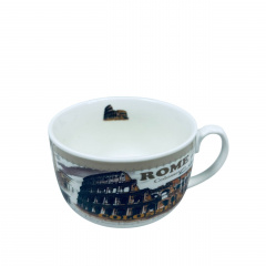 Чашка порцелянова S&T 3189 Rome 700 мл 12.8x9 см Ізюм