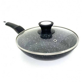 Сковорода алюмінієва з кришкою A-PLUS 1479 20 см