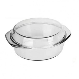 Скляна каструля зі скляною кришкою A-PLUS 1080 3 л