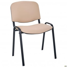 Офісний стілець Ізо шкірозамінника-pvc чорний