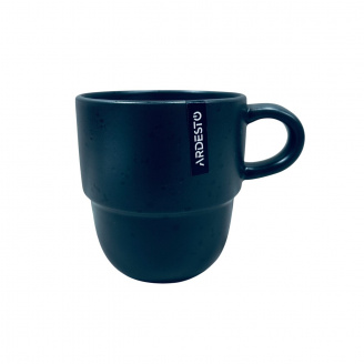 Чашка керамічна Ardesto Trento AR2939TG 390 мл Темно-зелений (23408)