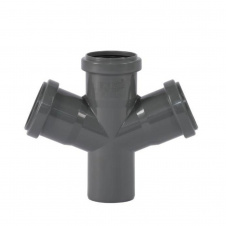 Крестовина канализационная Ostendorf HT Safe 50x50x110мм 67°