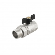 Фото - Кран шаровой Raftec 1 1/4″ ВН c американкой, прямой, латунь Кран шаровой Raftec 1 1/4″ ВН c американкой, прямой, латунь