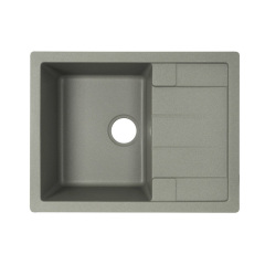 Гранитная мойка VENTA Stone 645x495 врезная, прямоугольная, серая Ивано-Франковск