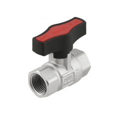 Кран шаровой Raftec 1/2″ ВВ прямой, латунь (GRDV011) Хуст