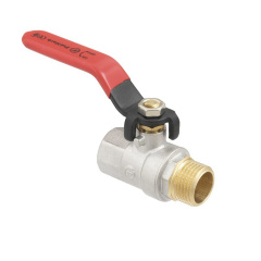 Кран шаровой Polmark 1/2″ ВН прямой, латунь (PVH11) Буча