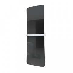Дизайнерский полотенцесушитель Zehnder Folio Glass 1796x441 электрический, черный + регулятор (FZB-180-042/F) Гайсин