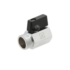 Шаровой кран мини Raftec 1/2" ВН прямой, латунь (RVHSM01) Житомир