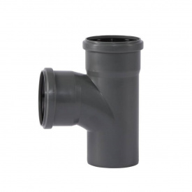 Колено канализационное Ostendorf HT Safe 90мм 87.5°