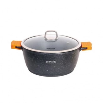 Каструля Bohmann 5,8 літра з мармуровим покриттям BH-7350-28