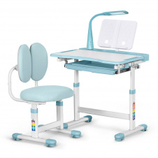 Дитяча парта регульована з ортопедичним стільцем Evo-Kids BD-20 Mealux комплект меблів для школяра