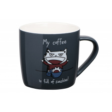 Чашка 330 мл Ardesto Coffee sun черный AR3412