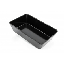 Блюдо для выкладки продуктов из меламина One Chef 22,5×14,7×6 см Черное