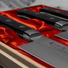 Набір із 3-х кухонних ножів Satake Daichi (HG8556W) Умань