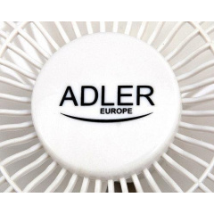 Настільний вентилятор Adler AD 7317 з прищіпкою Білий Балаклія