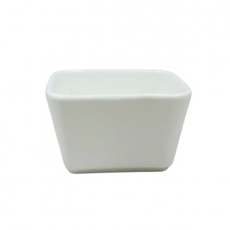 Салатник-соусник порцеляновий Olens 102-1115 9,5х9,4х5,2 см Білий (23376)