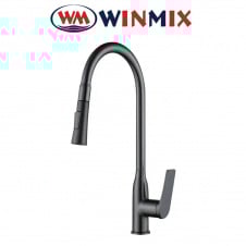 Смеситель для кухни Ухо Winmix Premium DERBY NUT GRAPHITE (Chr-014), Польша
