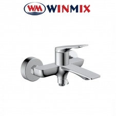 Смеситель для ванны короткий нос Winmix Premium DERBY EURO (Chr-009), Польша