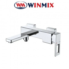 Смеситель для ванны короткий нос Winmix Premium WALTER Euro (Chr-009), Польша Долина