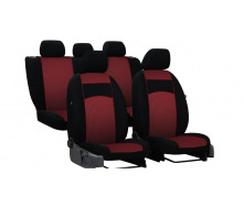 Авточехлы на сиденья Pok-ter VIP Toyota Avensis 2003-2009 с красной вставкой гобелен