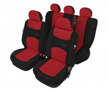 Авточехлы из автоткани Kegel-Blazusiak SPORT LINE+ для CHERY A13 2008- Красный (r416526)