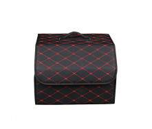 Автомобильный органайзер Lesko XY0-52 Black-Red 40*31*29 см