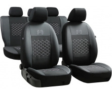 Авточехлы для CHERY QQ 2003- POK-TER Черный (r415892)