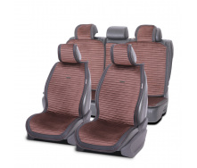 Накидки-чехлы на сиденье для TOYOTA CAMRY 2006-2011 XV40 AUAU Polosso Коричневый (42791952)