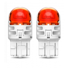 Комплект светодиодных ламп Philips 11066AU60X2 W21/5W LED Ultinon Pro6000 SI 12V 2.5/0.5 W3x16q amber