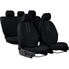 Авточехлы для GEELY GC6 2014- (2002-2011) POK-TER Economic с черной вставкой