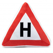 Подушка игрушка Золушка Zolushka знак "Навчальна" 35см (ZL729)