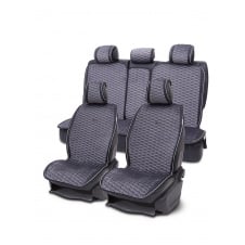 Накидки-чехлы на сиденье для NISSAN X-TRAIL 2014-2021 (T32) AUAU Romeo Серый (42194533)