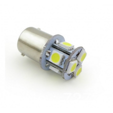Светодиодная лампа AllLight T25/5 8 диодов 5050 1157 BA15S 12V WHITE